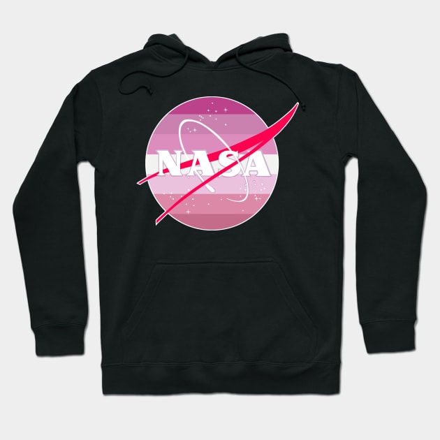 Pastel Nasa Logo - WLW Hoodie by Owlhana